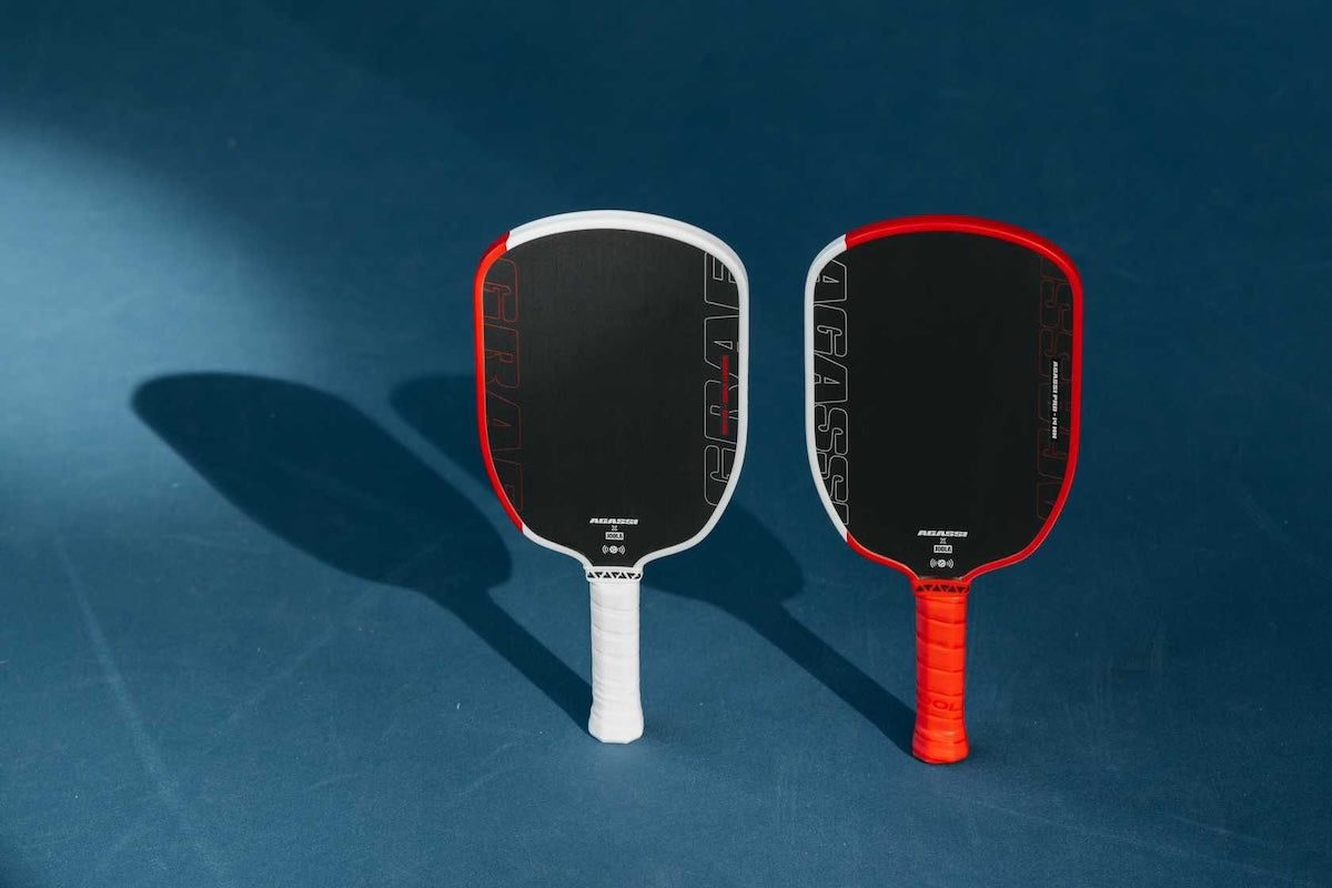 The JOOLA Agassi Pro and Graf Pro pickleball paddles