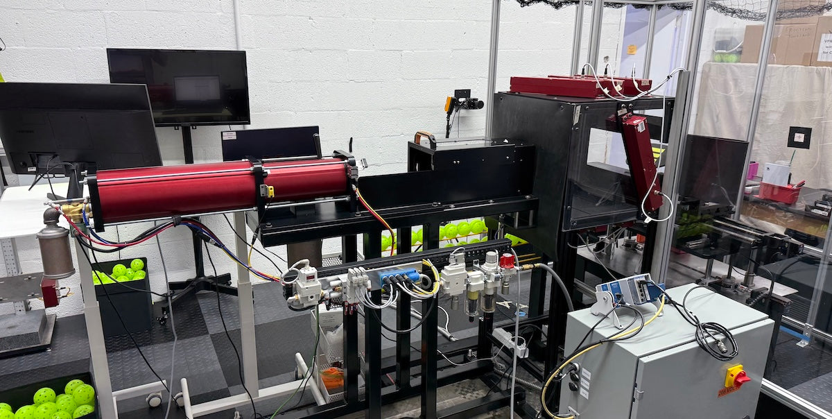 The United Pickleball Association of America recently invited paddle manufacturers and media members to a tour of the Pickle Pro Labs testing facility in south Florida.