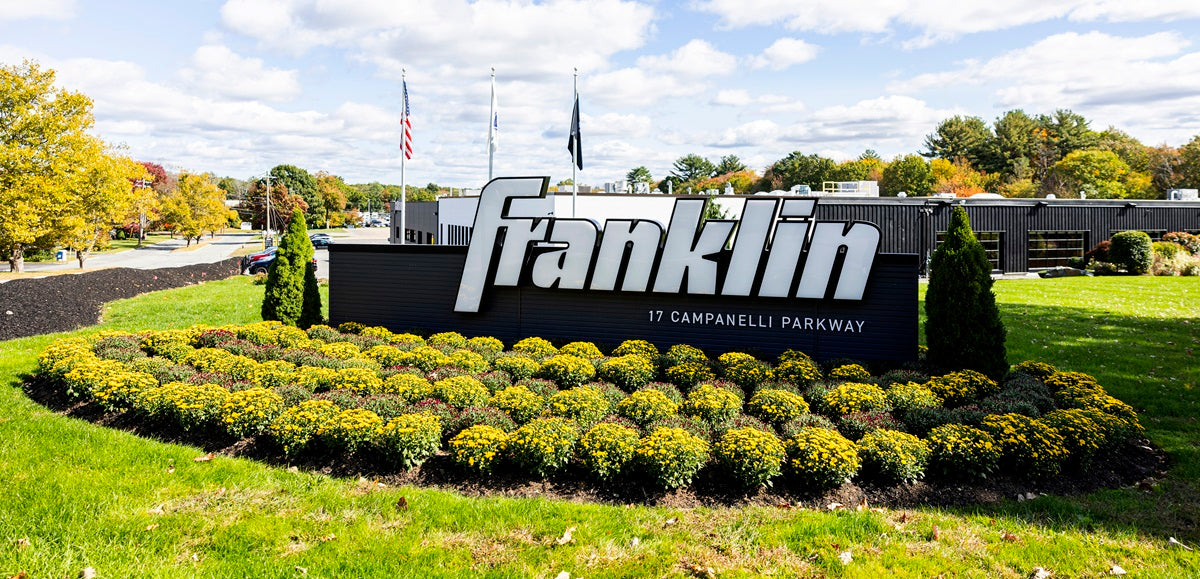 The front of Franklin's MA-based headquarters.