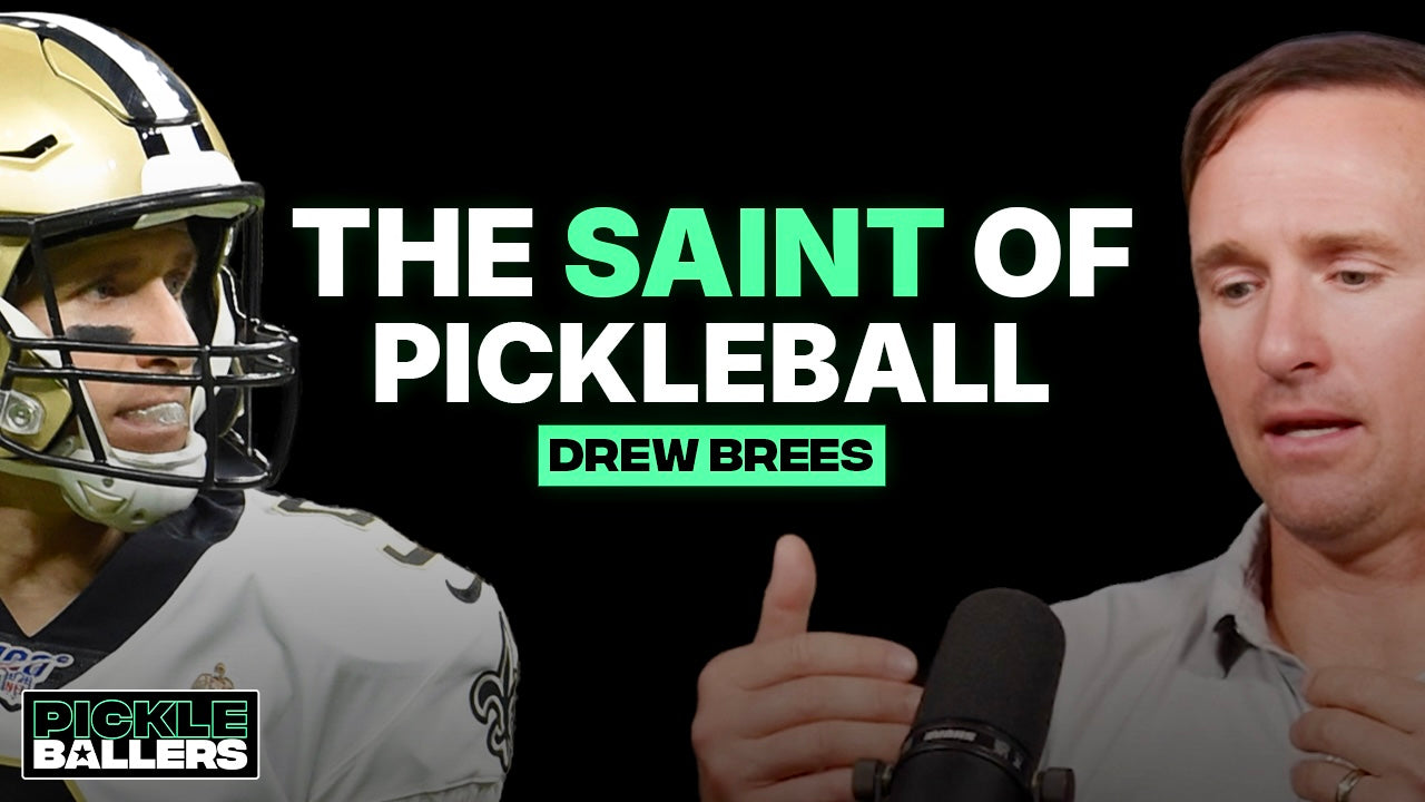 Drew Brees — a Super Bowl MVP and one of the greatest quarterbacks in NFL history — recently joined the Pickleballers crew for one of the most inspiring and wide-ranging episodes we’ve ever done.
