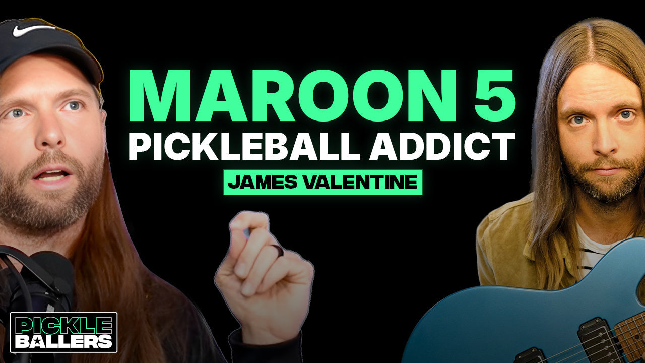 Maroon 5 guitarist James Valentine recently joined the Pickleballers Podcast.