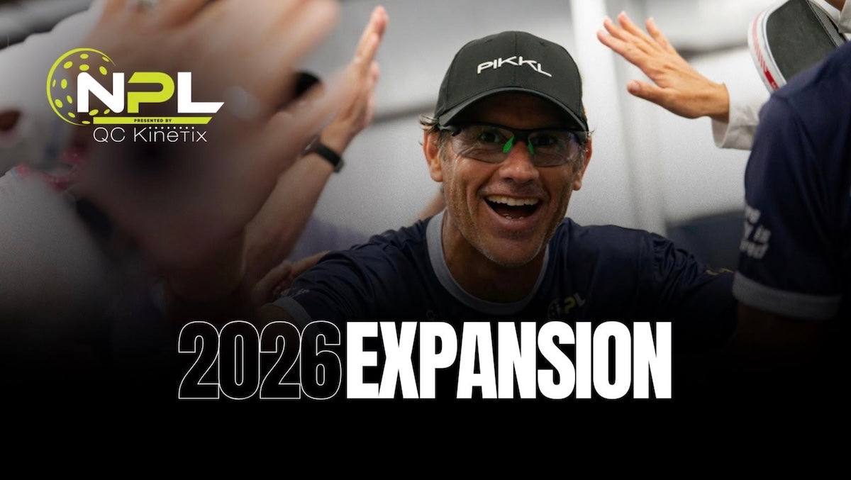 The National Pickleball League -- a senior pro league made up of 12 teams across the country -- has announced an expansion planned for 2026.