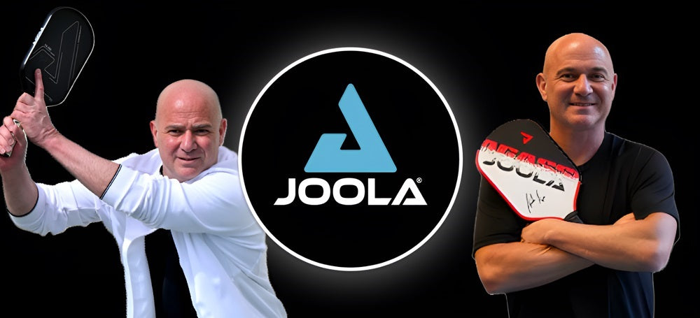 Andre Agassi has teamed up with JOOLA for a new pickleball equipment line