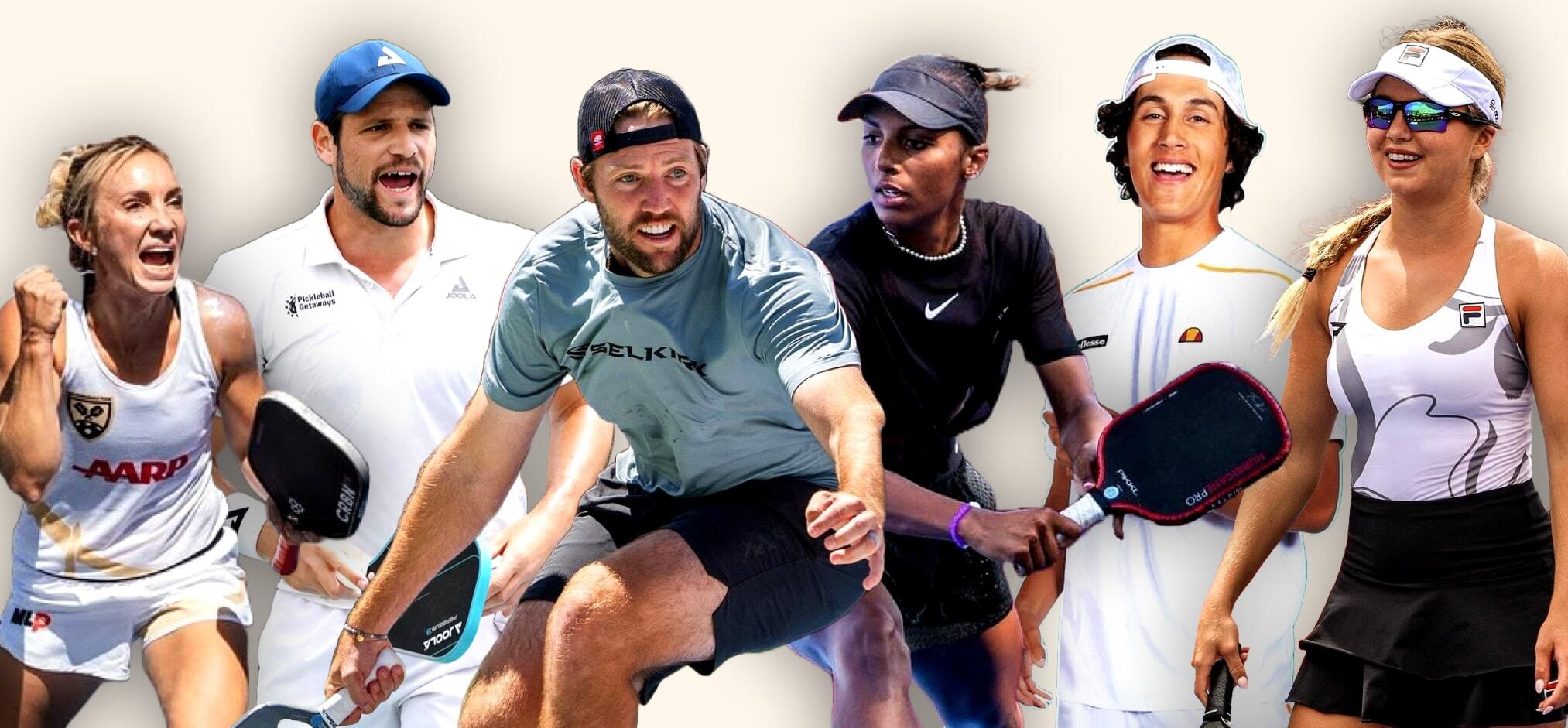 From left: Allyce Jones, Dekel Bar, Jack Sock, Tyra Black, Jack Munro, and Anna Leigh Waters