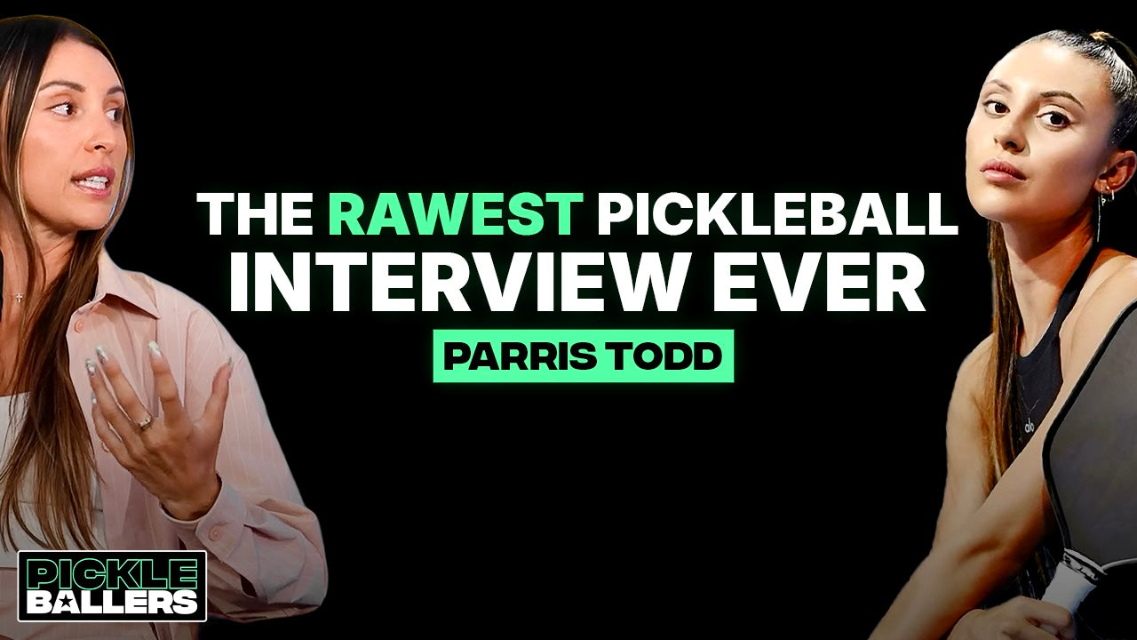 Parris Todd recently joined the Pickleballers Podcast