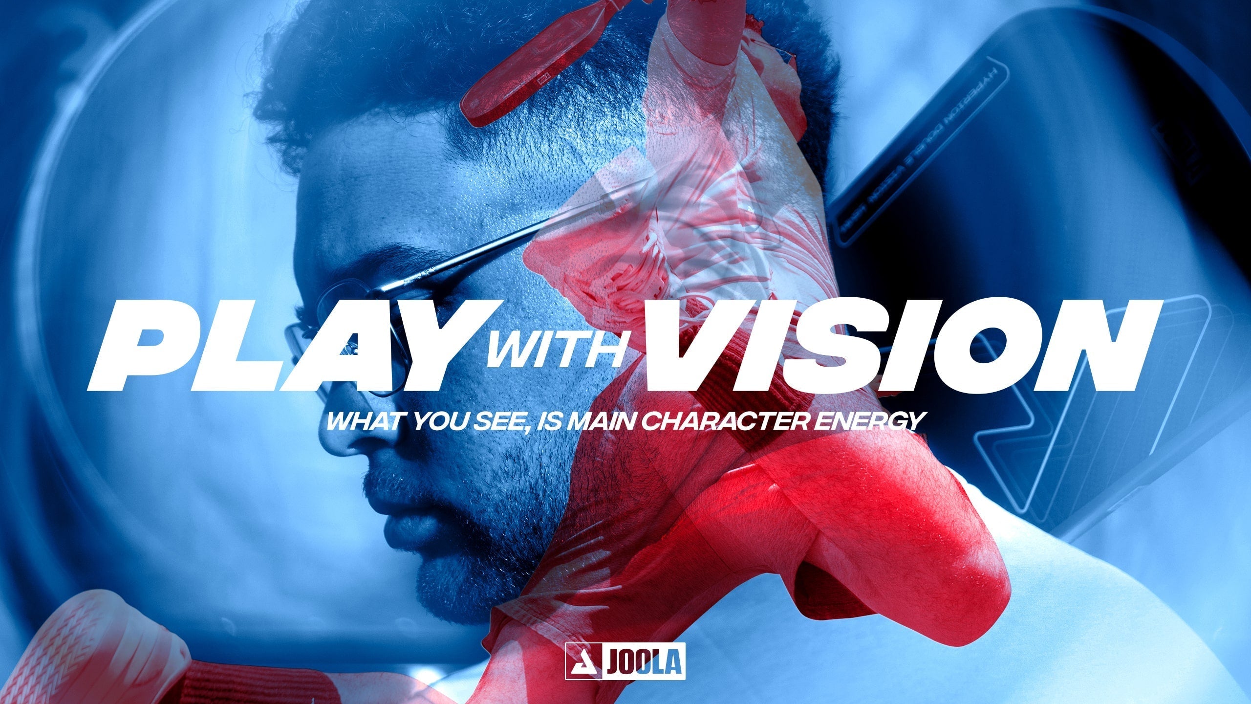 This week JOOLA released a new line of pickleball paddles under the "Play With Vision" campaign.