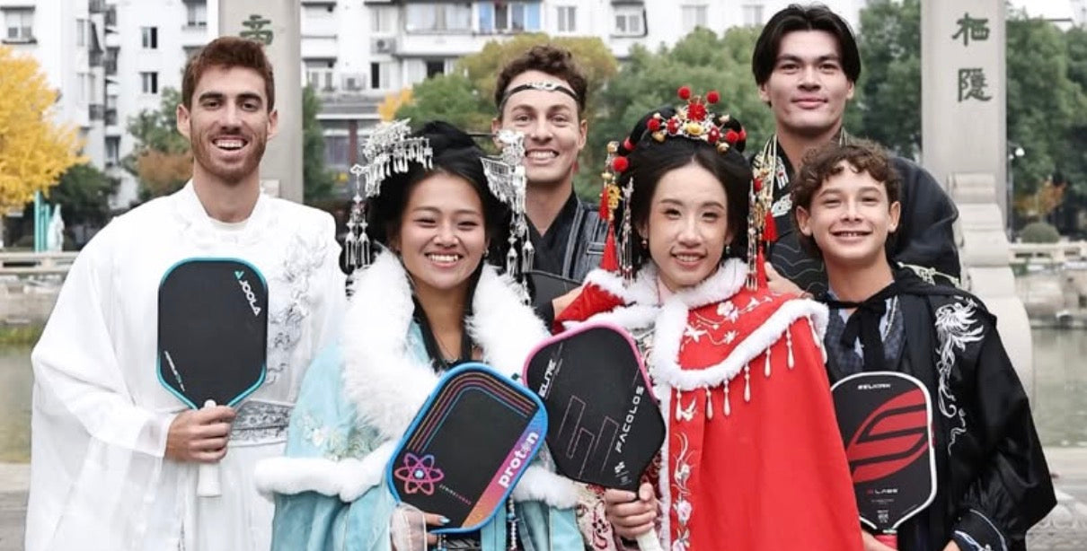 Several pickleball pros who are based in the U.S. and play on the PPA Tour are competing in the Vibrant Linping Hangzhou Open this week in Hangzhou, China.