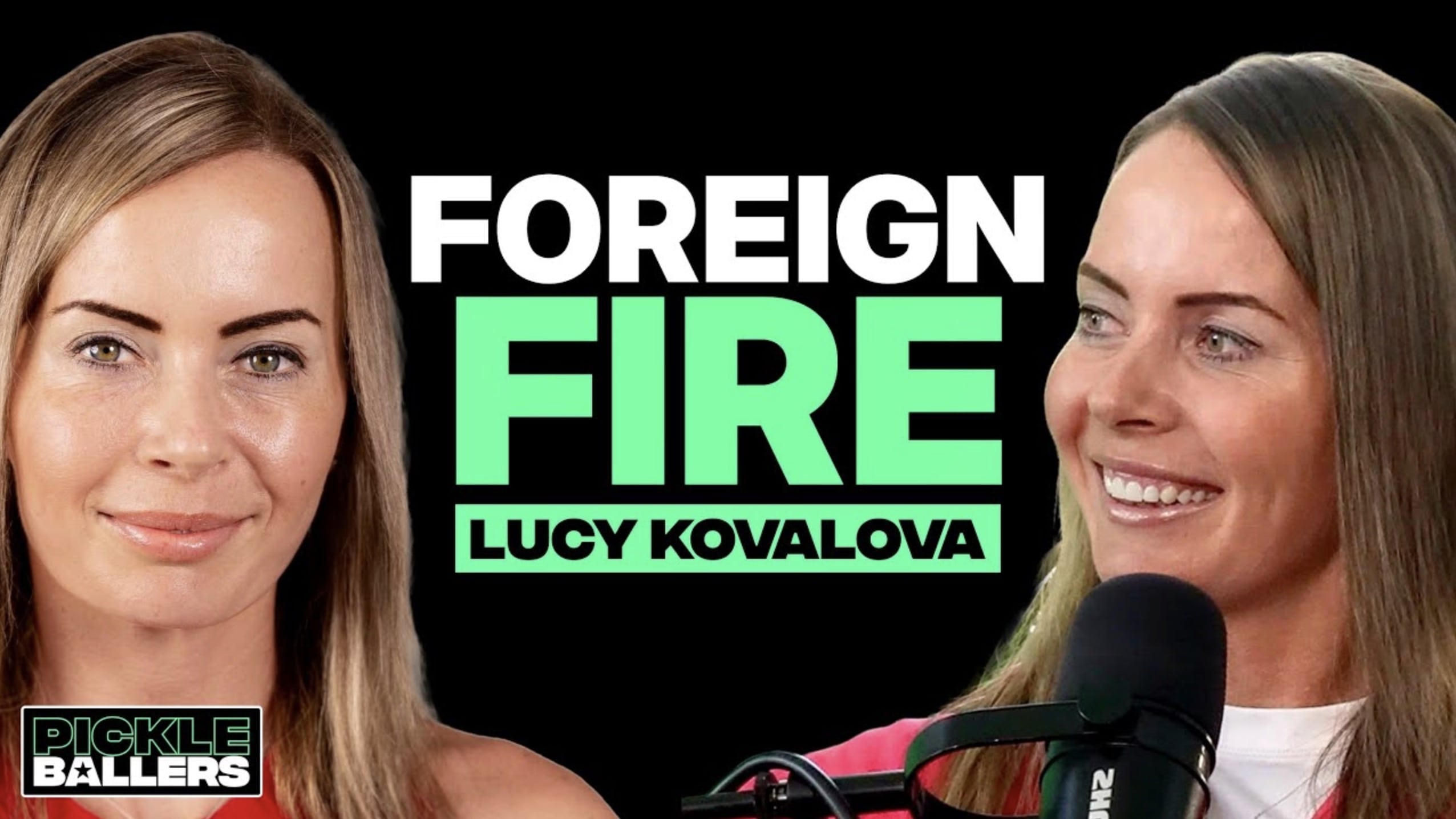 Lucy Kovalova recently joined the Pickleballers Podcast.