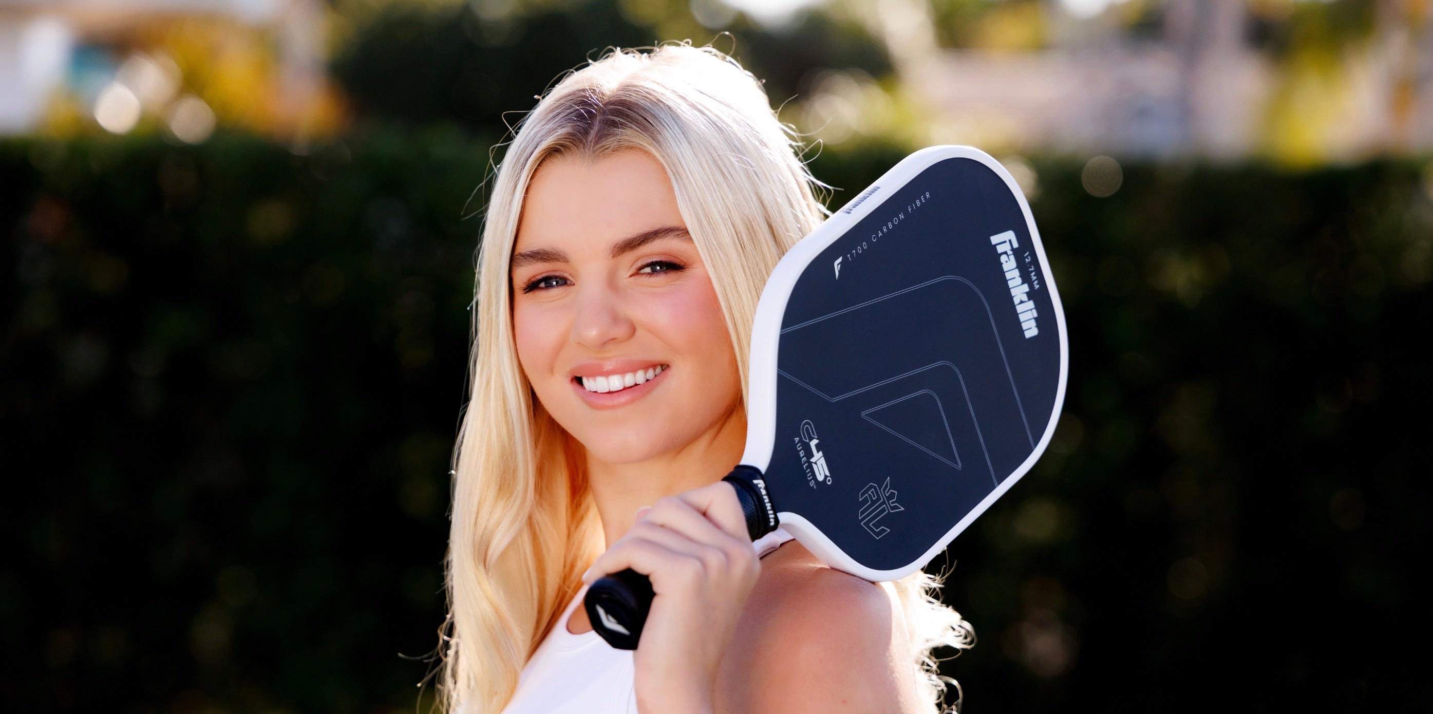 It’s official: Anna Leigh Waters has signed a new equipment deal with Franklin Sports.