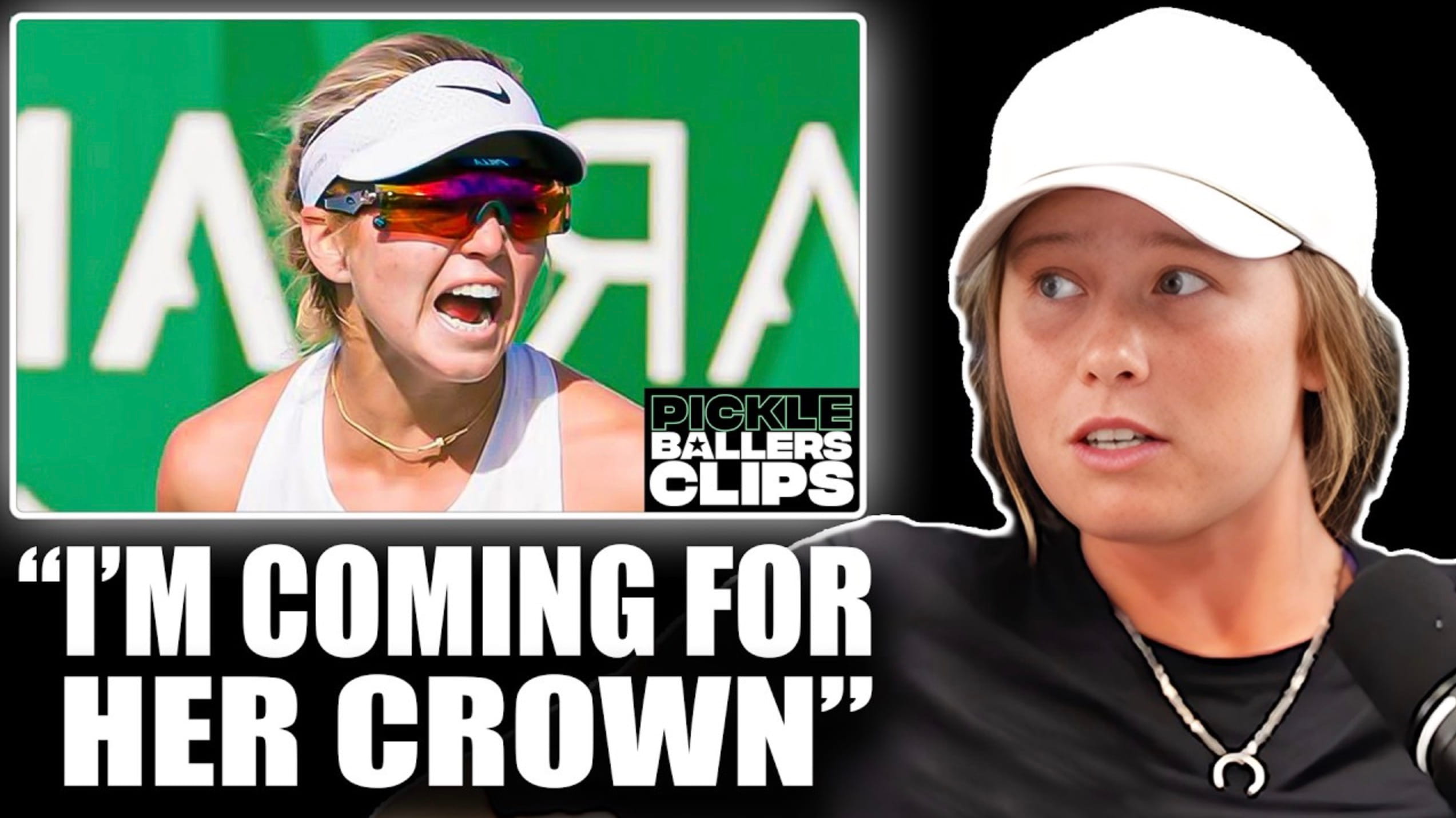 Pro pickleball player Danni-Elle Townsend recently joined the Pickleballers Podcast.