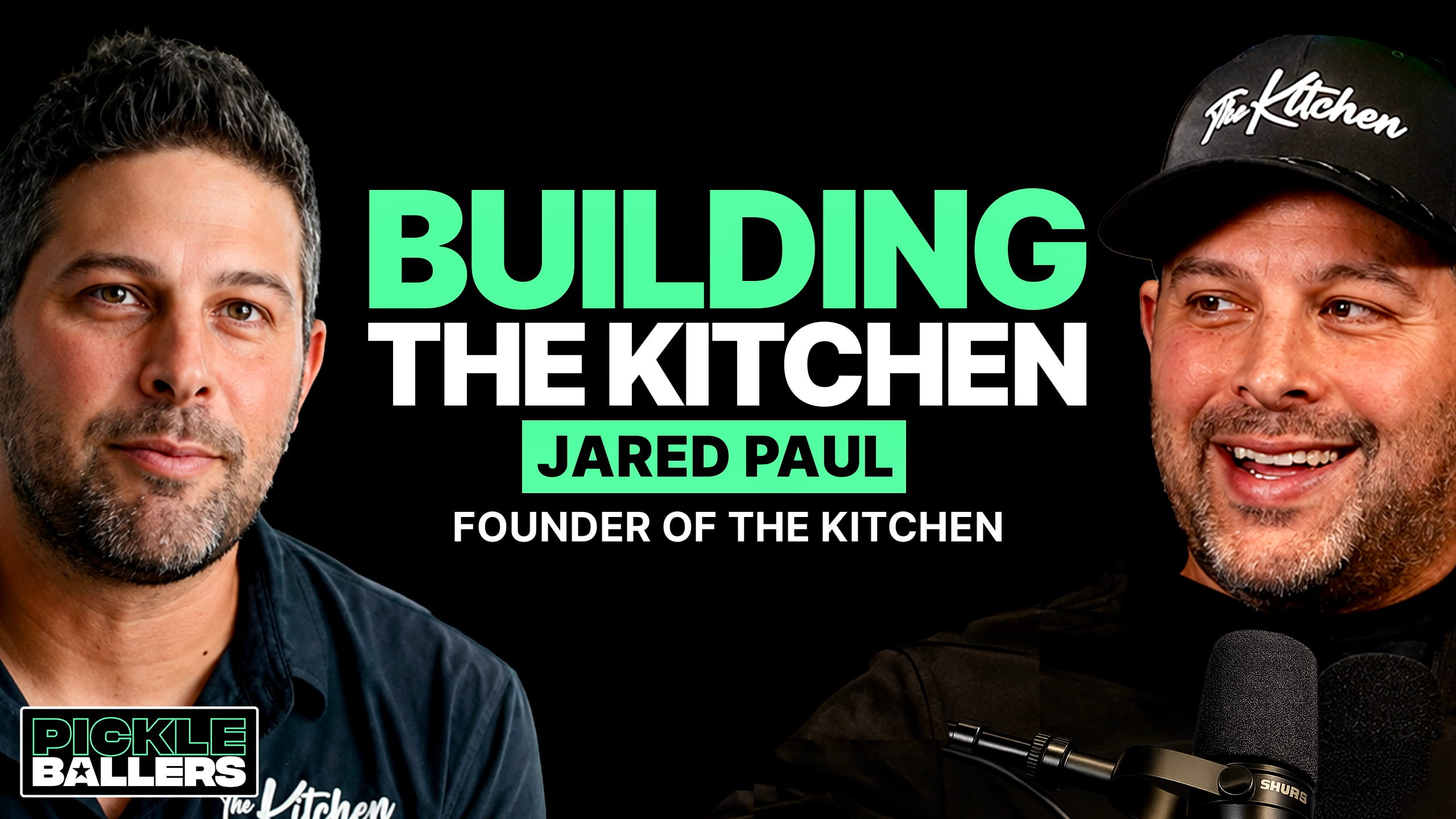 Pickleballers Jared Paul episode thumbnail.