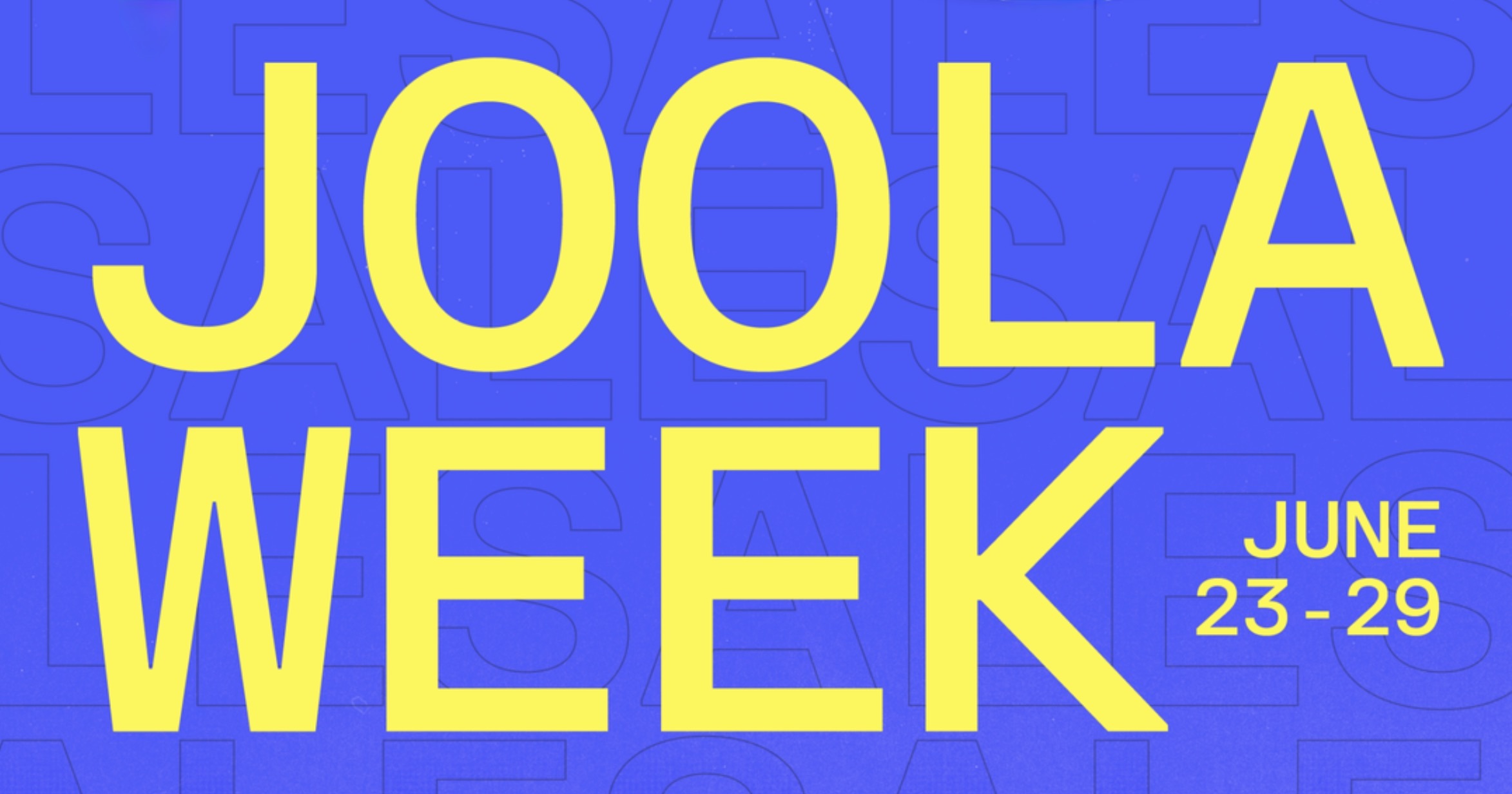 JOOLA Week pickleball graphic