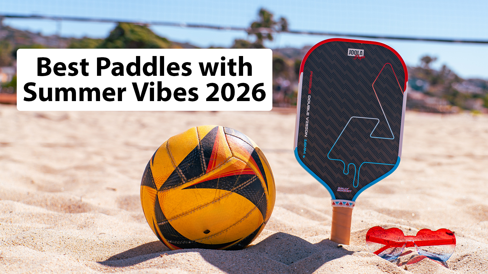 The best pickleball paddles with summer vibes.
