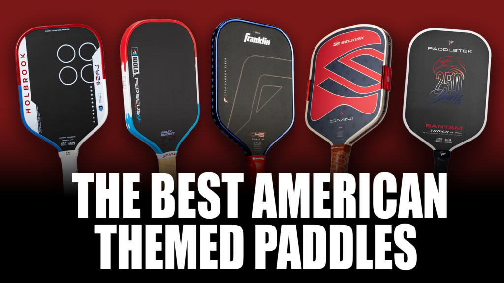 The best American-themed pickleball paddles thumbnail.
