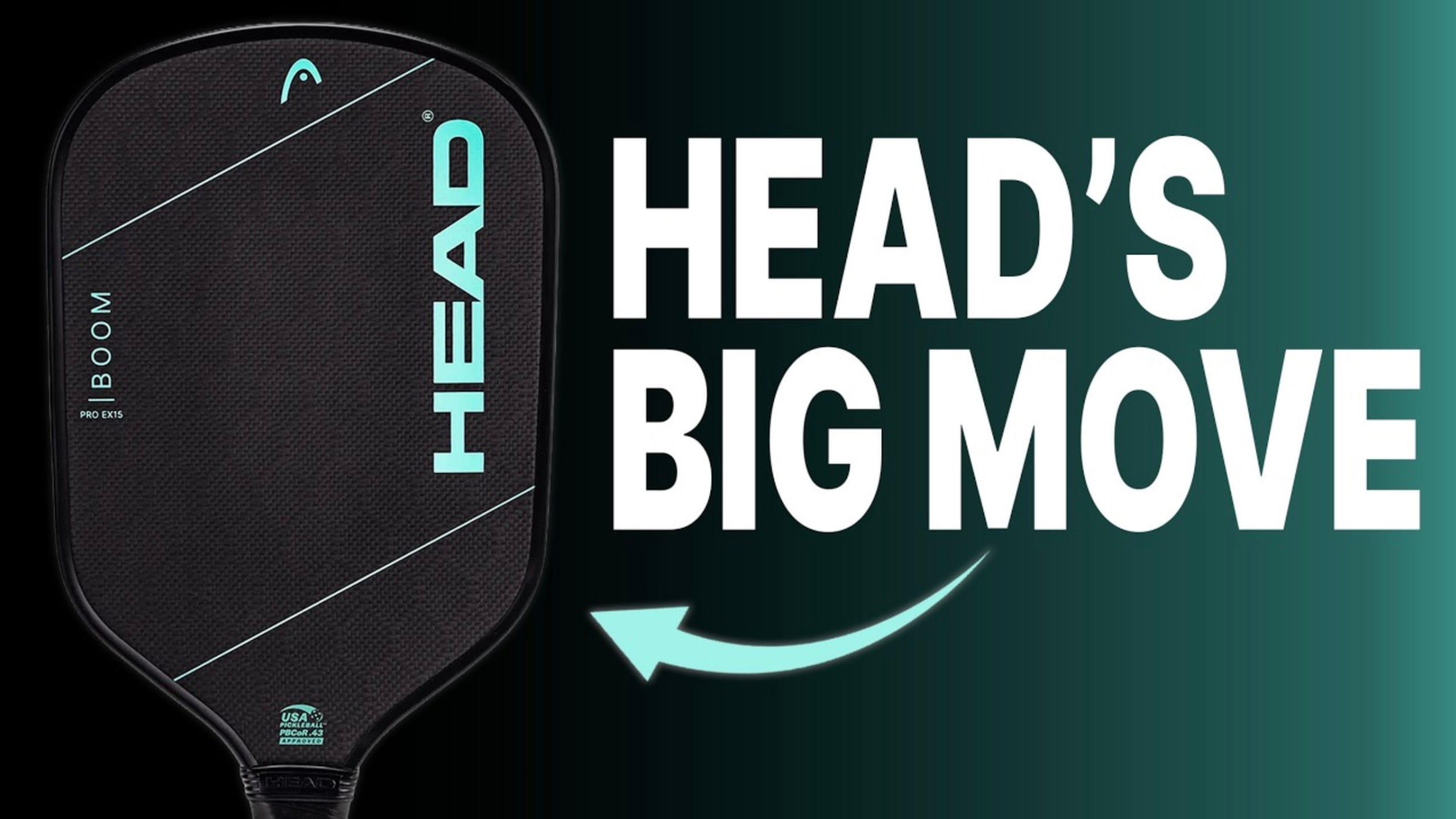 HEAD recently released its new Boom Pro EX15 pickleball paddle.