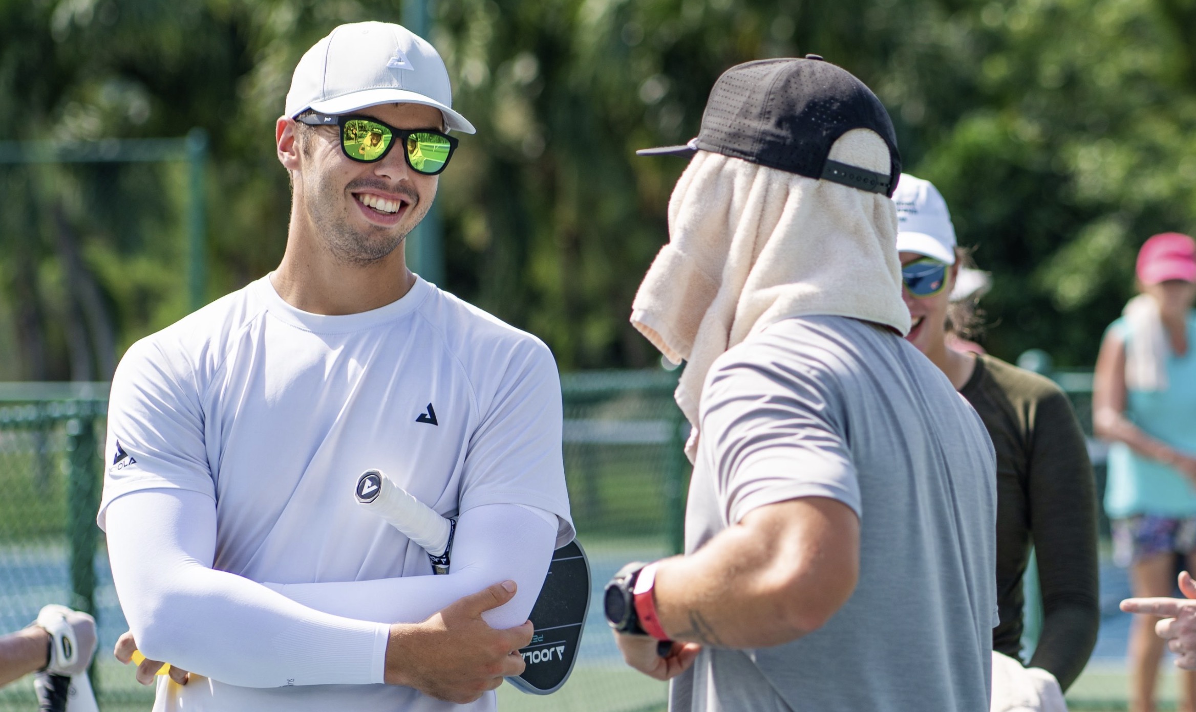 Ben Johns teaches during a Pickleball Getaways trip.