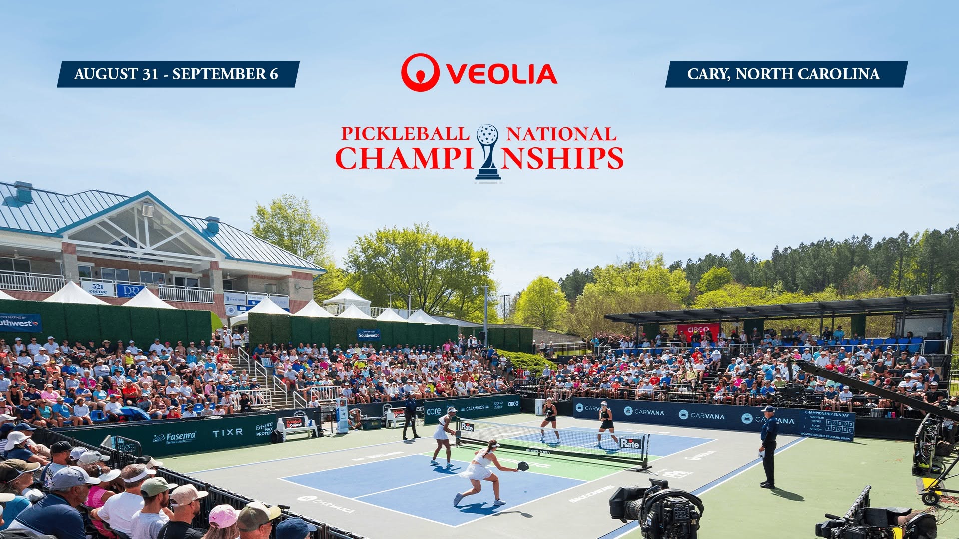 PPA Tour Veolia Pickleball National Championships 2026 graphic.
