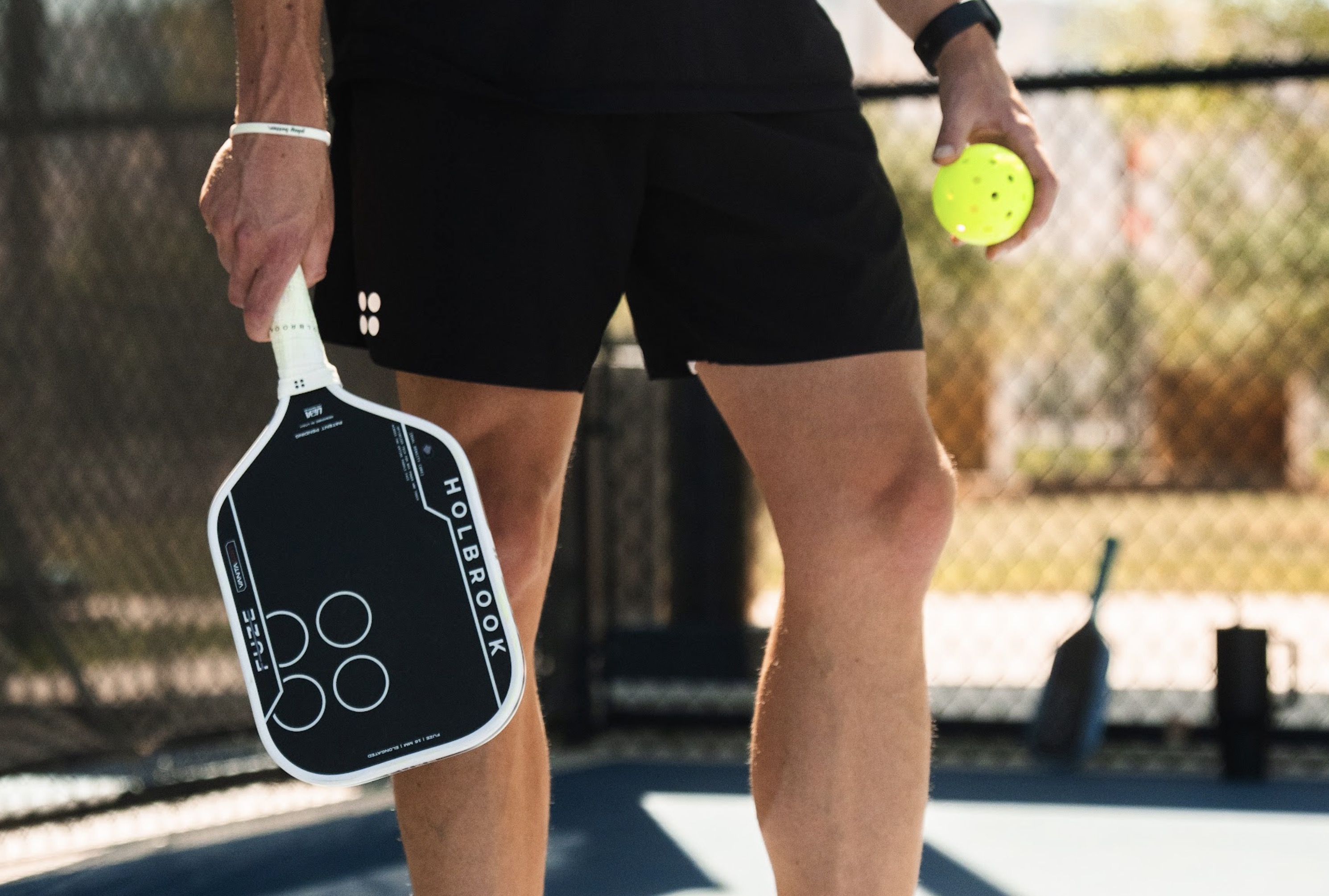 Holbrook Fuze Vantagrit pickleball paddle.