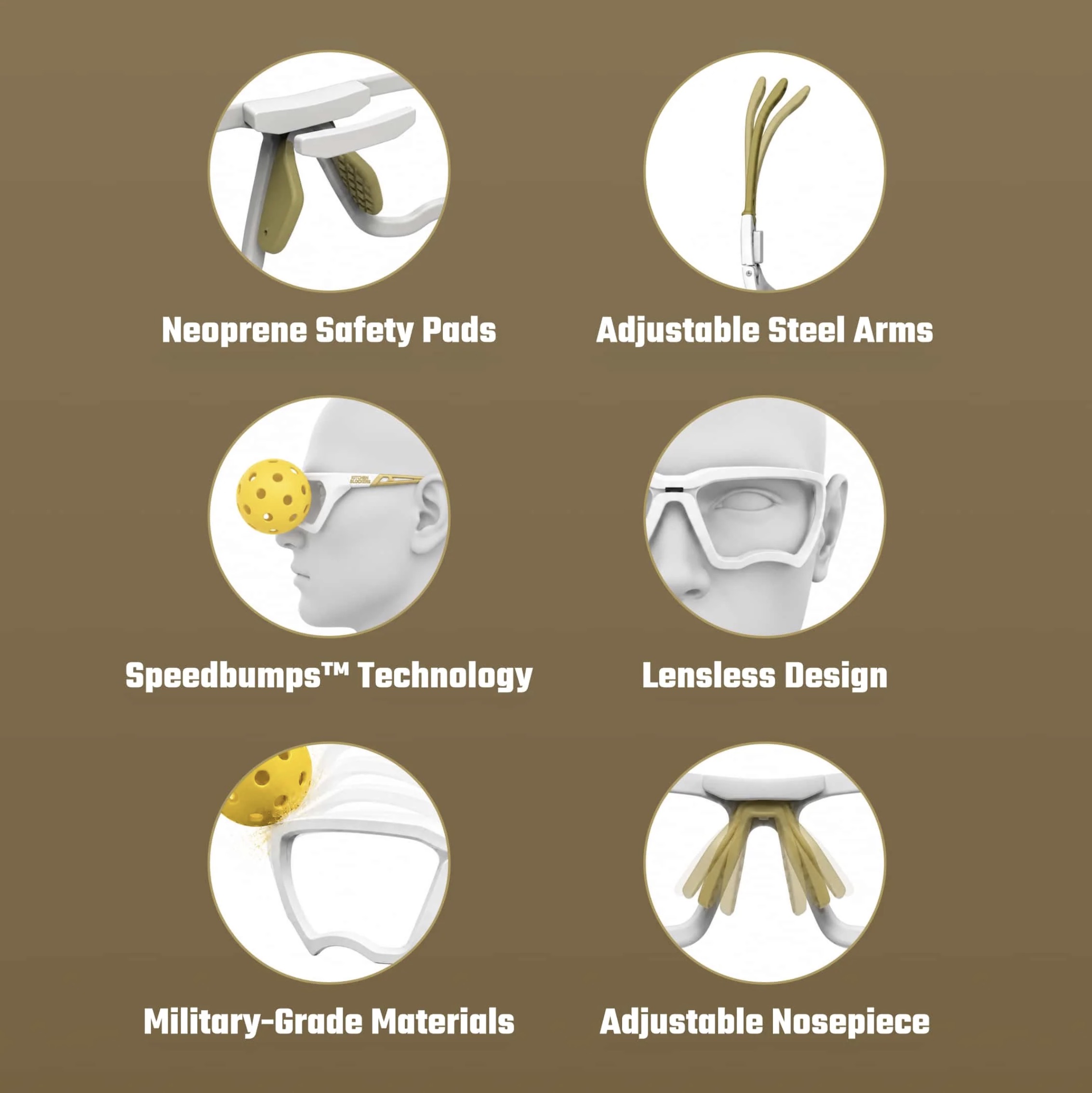 Kitchen Blockers safety glasses specs.