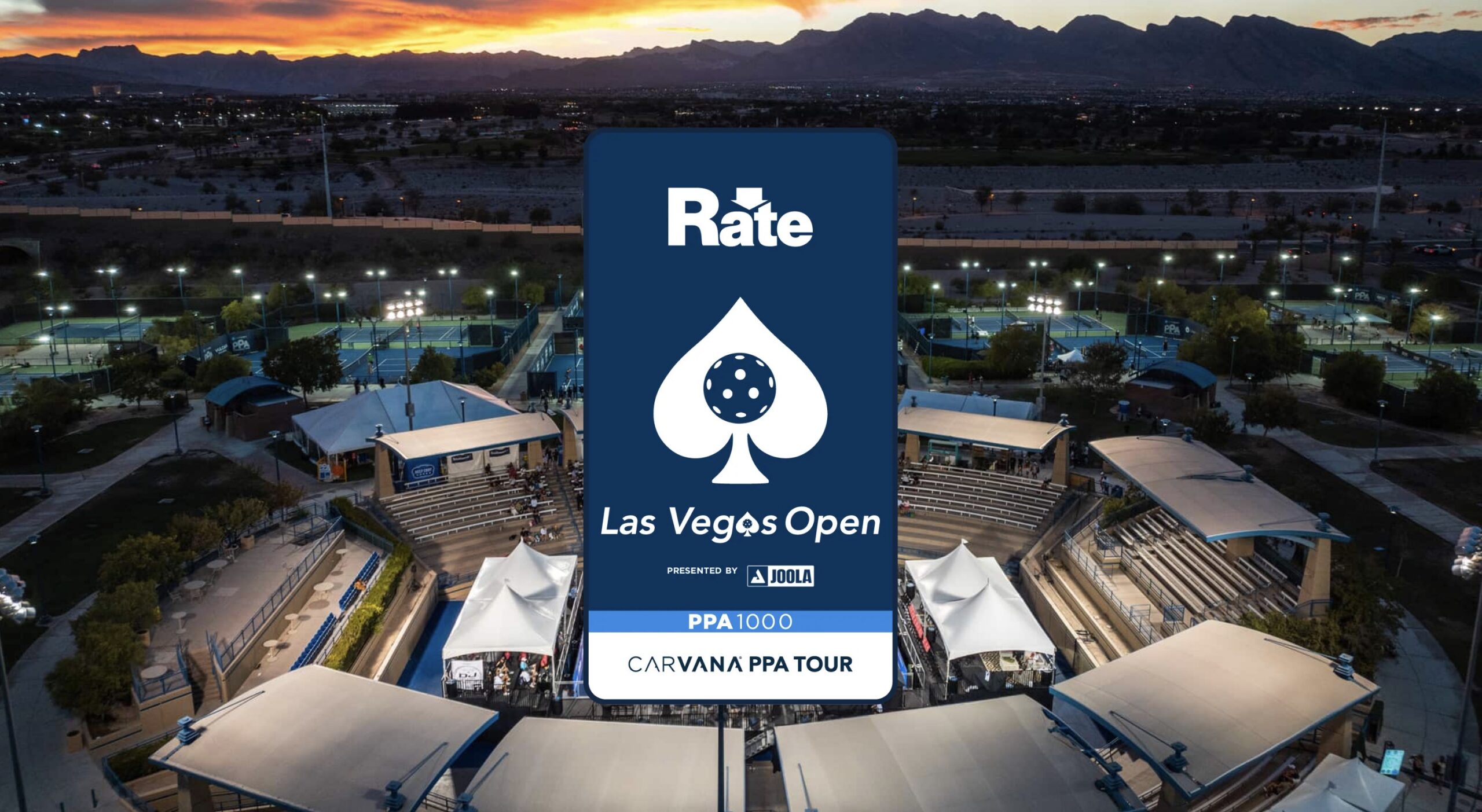 PPA Tour 2026 Las Vegas Open graphic.