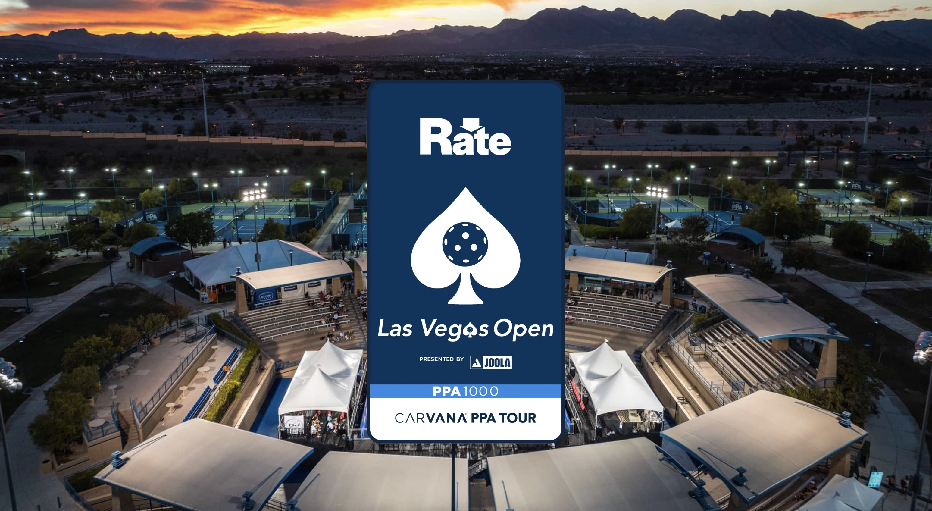 PPA Tour 2026 Las Vegas Open graphic.