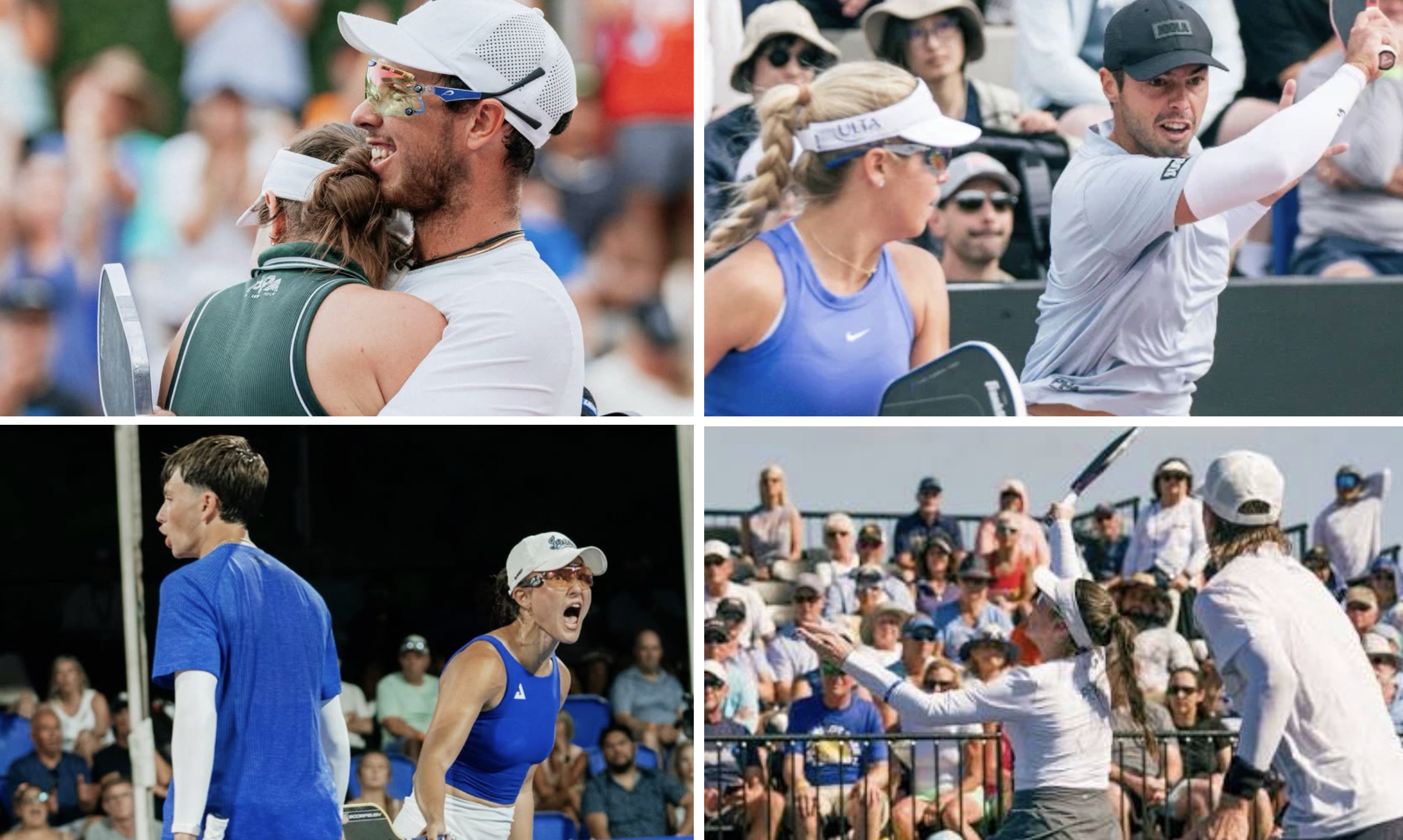 The Top 4 teams in mixed doubles on the PPA Tour in 2026.