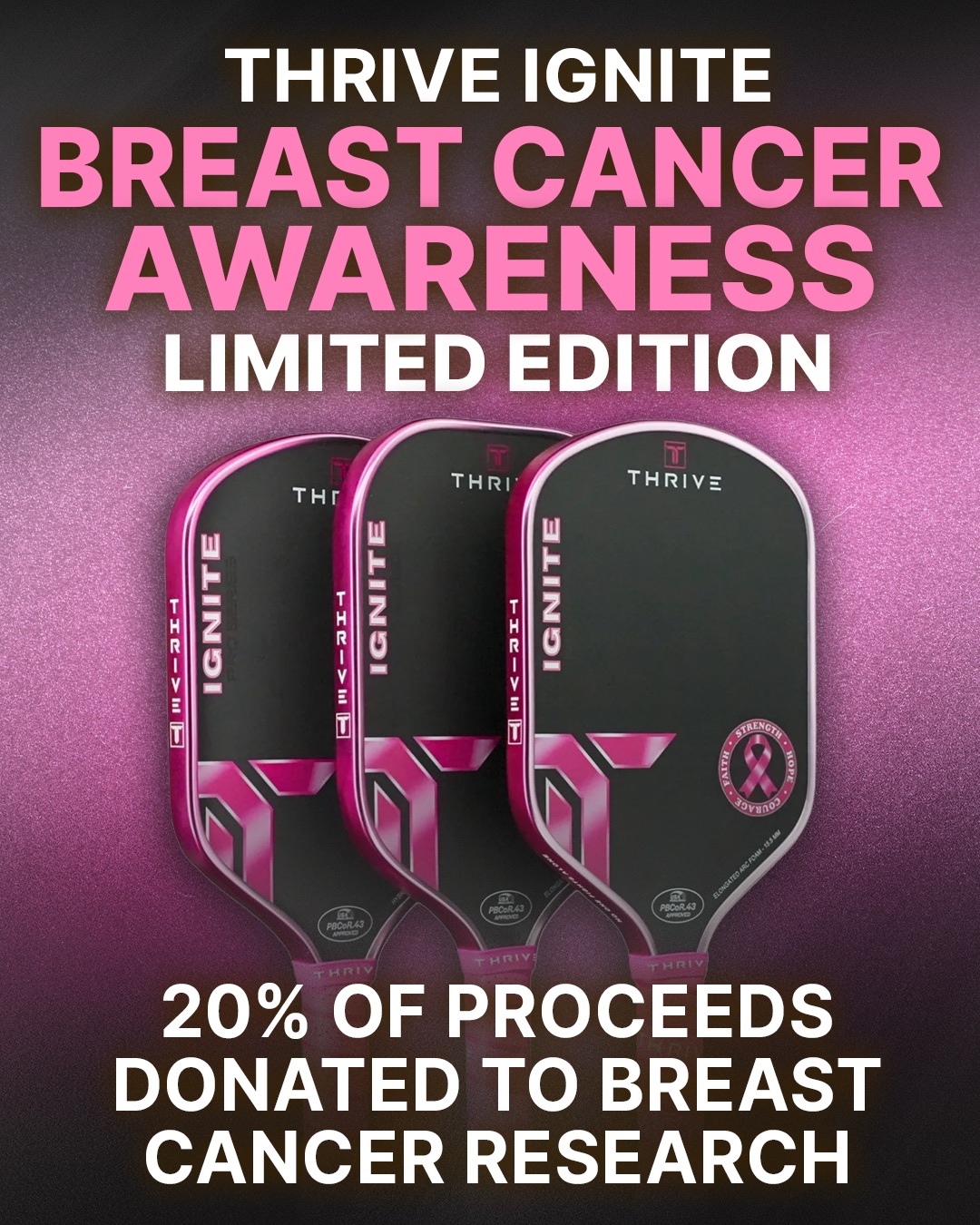 Thrive Ignite breast cancer awareness edition.