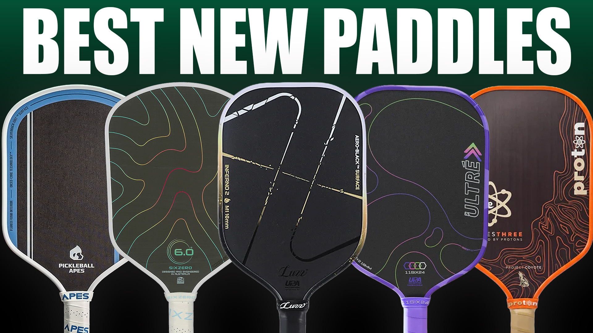 Best new pickleball paddles September 2026.