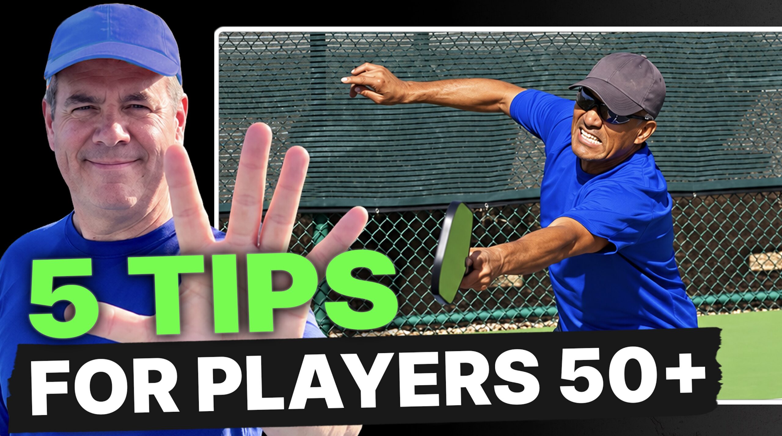 5 tips for senior pickleball players.