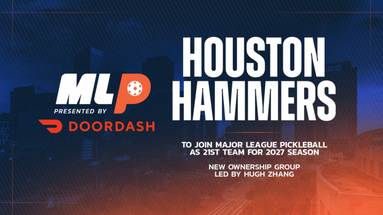 Houston Hammers to join Major League Pickleball.