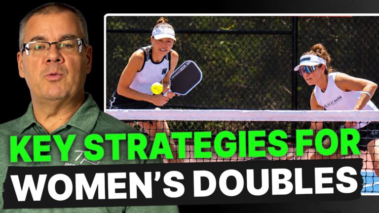 Key strategies for women's doubles.